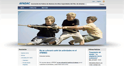 Desktop Screenshot of apadac.org