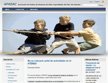 Tablet Screenshot of apadac.org